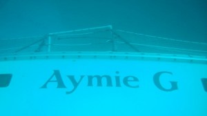 The Aymie G - sunk offshore last week..hmmm...